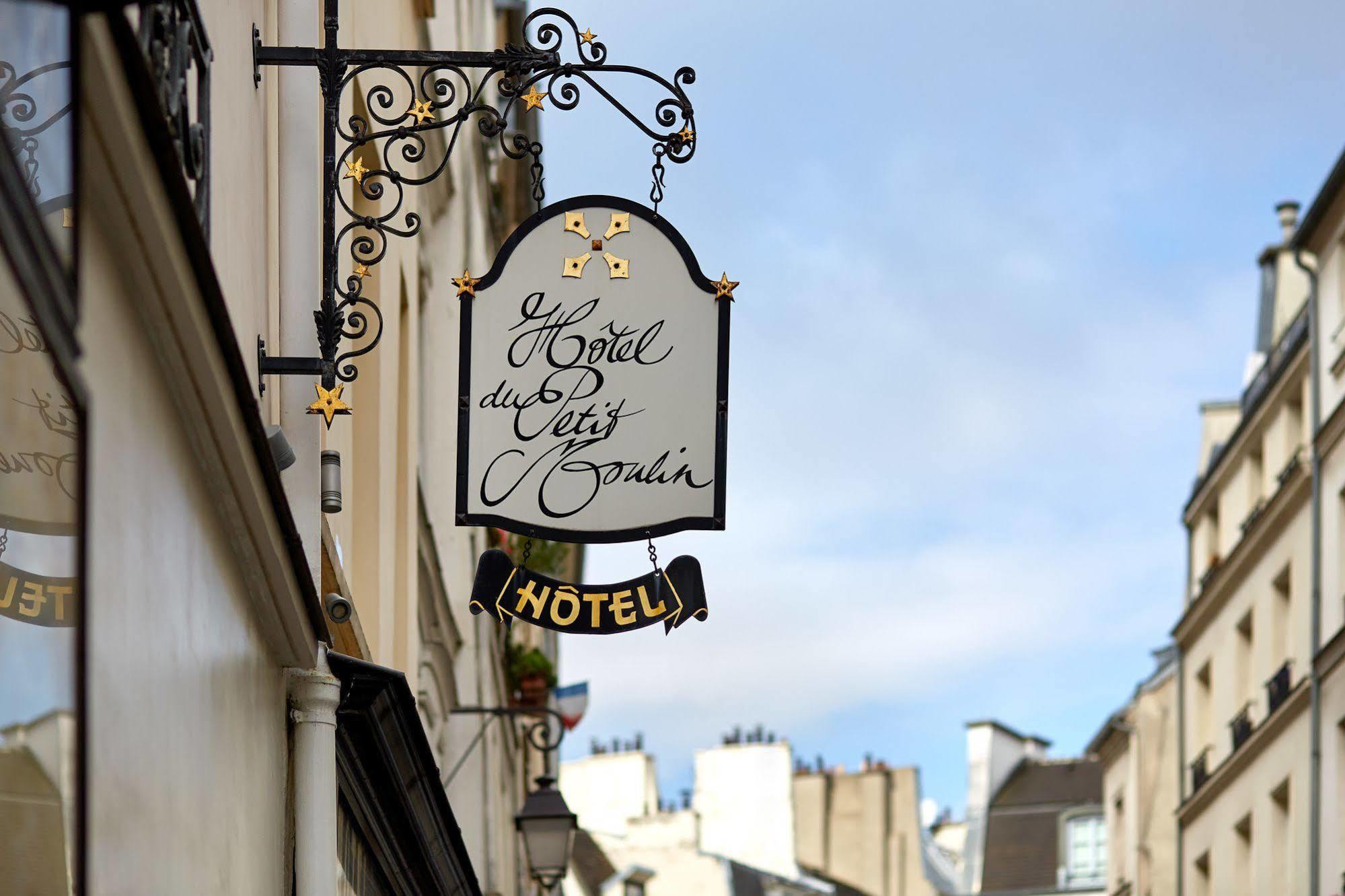 Hotel du Petit Moulin Paris Extérieur photo